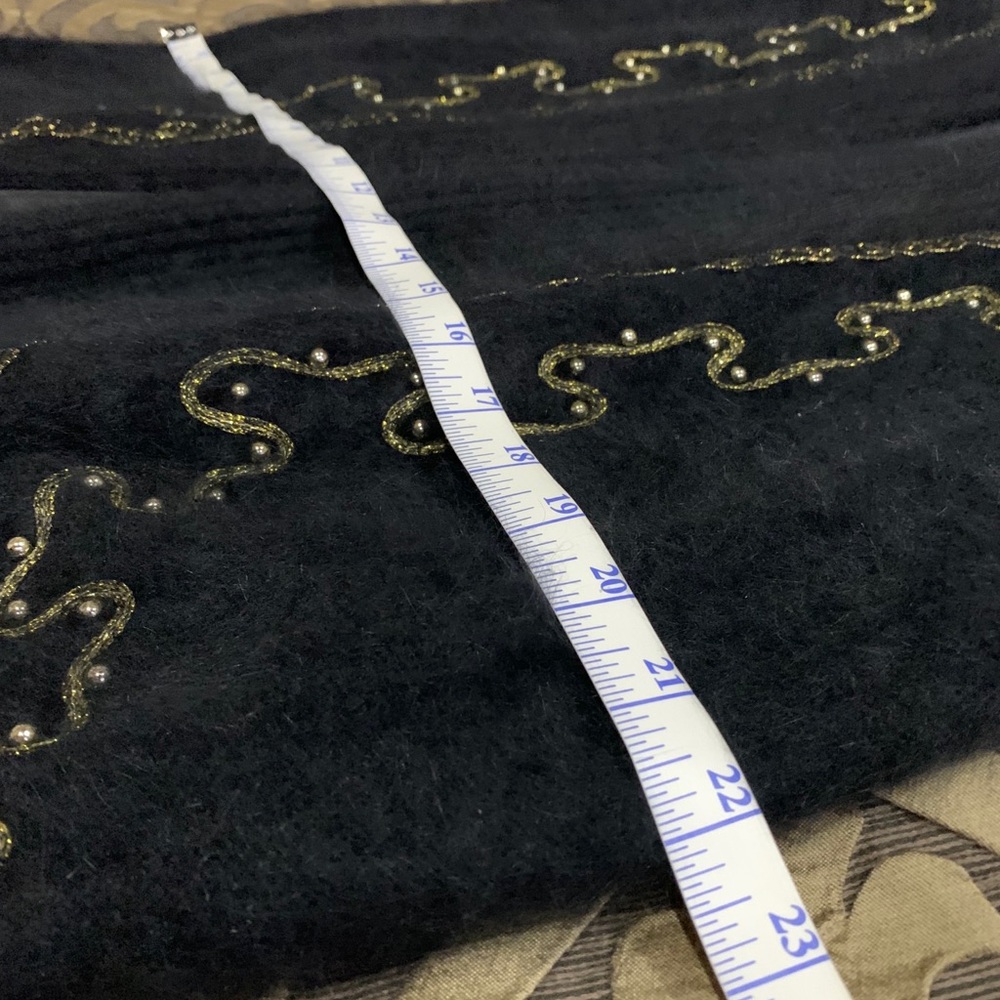 Angora Rabbit Hair Blend Jacket - Picture 7 of 11